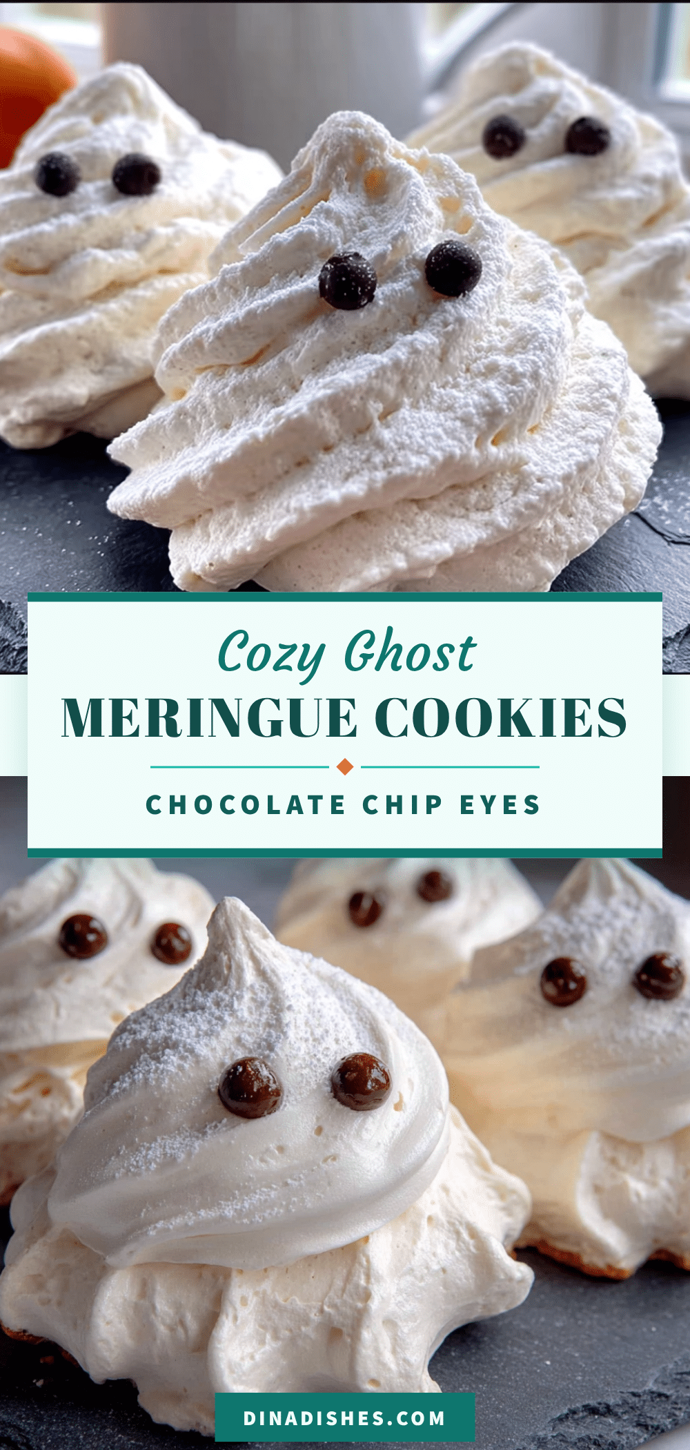 ghost meringue cookies recipe
