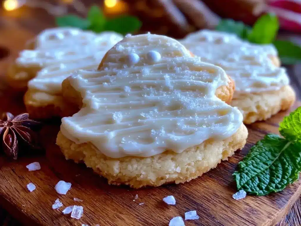 ghost-shaped sugar cookies - featured image