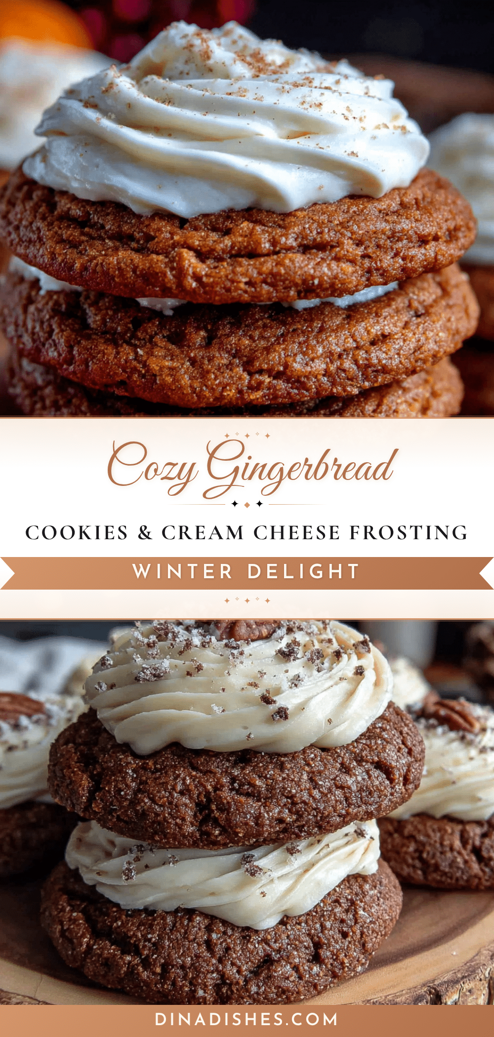 gingerbread cookies with cream cheese frosting recipe