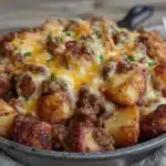 ground beef and potato skillet - featured image