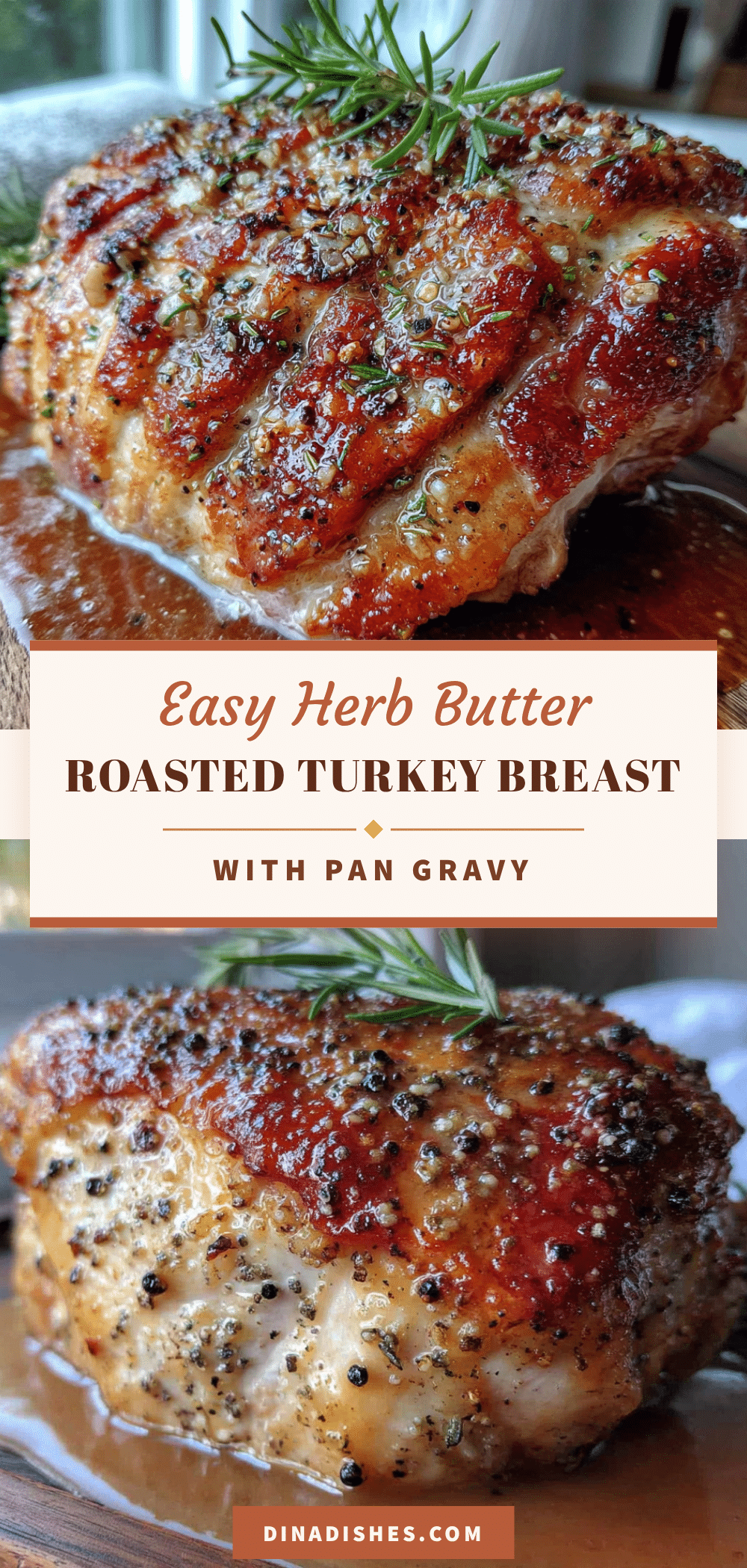 herb butter roasted turkey breast recipe