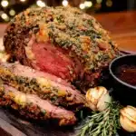 herb-crusted prime rib roast - featured image