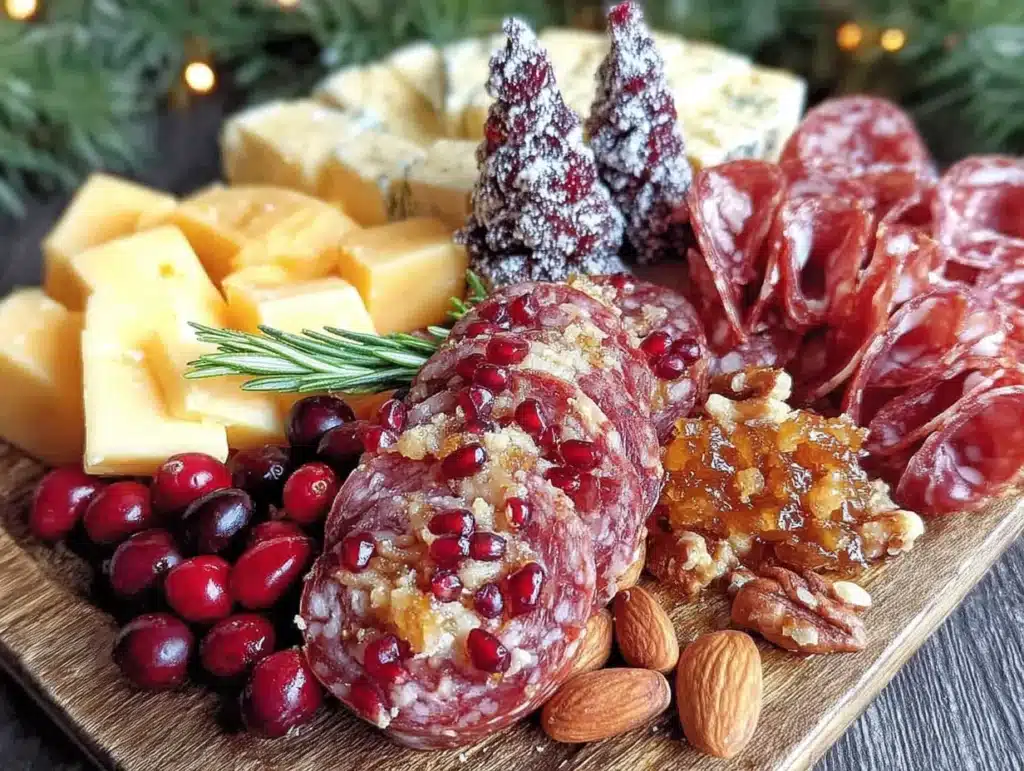 holiday charcuterie board - featured image