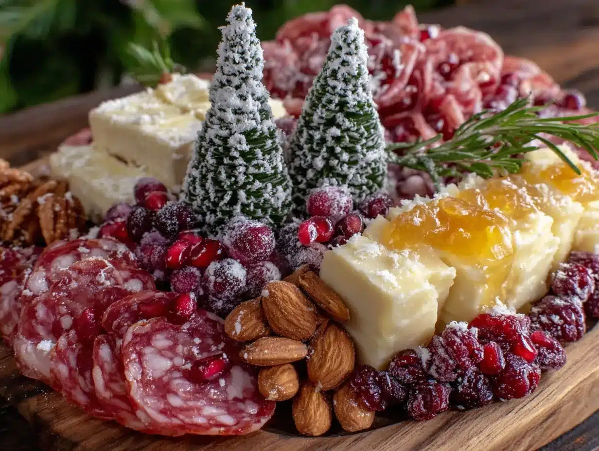 holiday charcuterie board preparation steps
