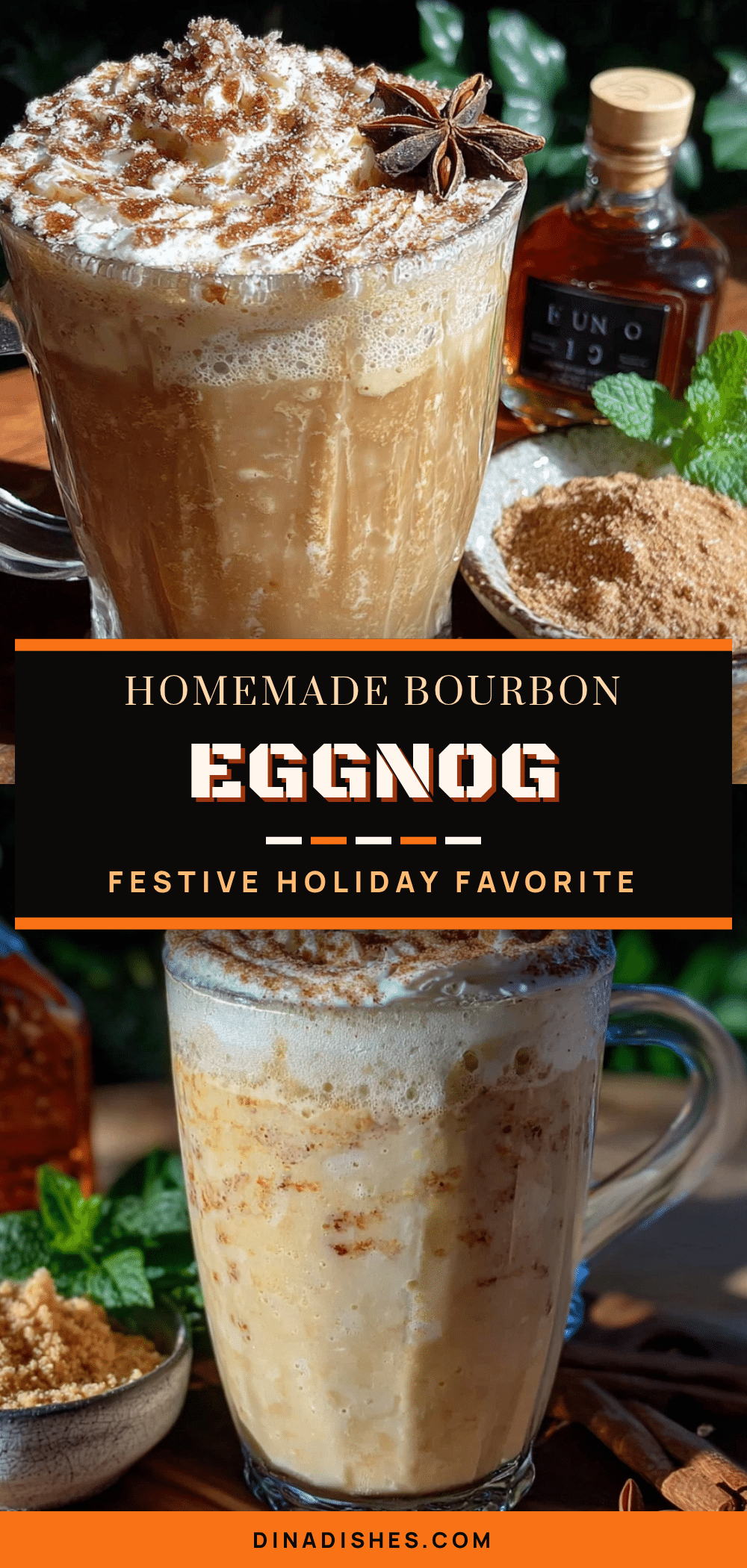 homemade bourbon eggnog recipe