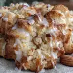 iced almond spritz cookies - featured image