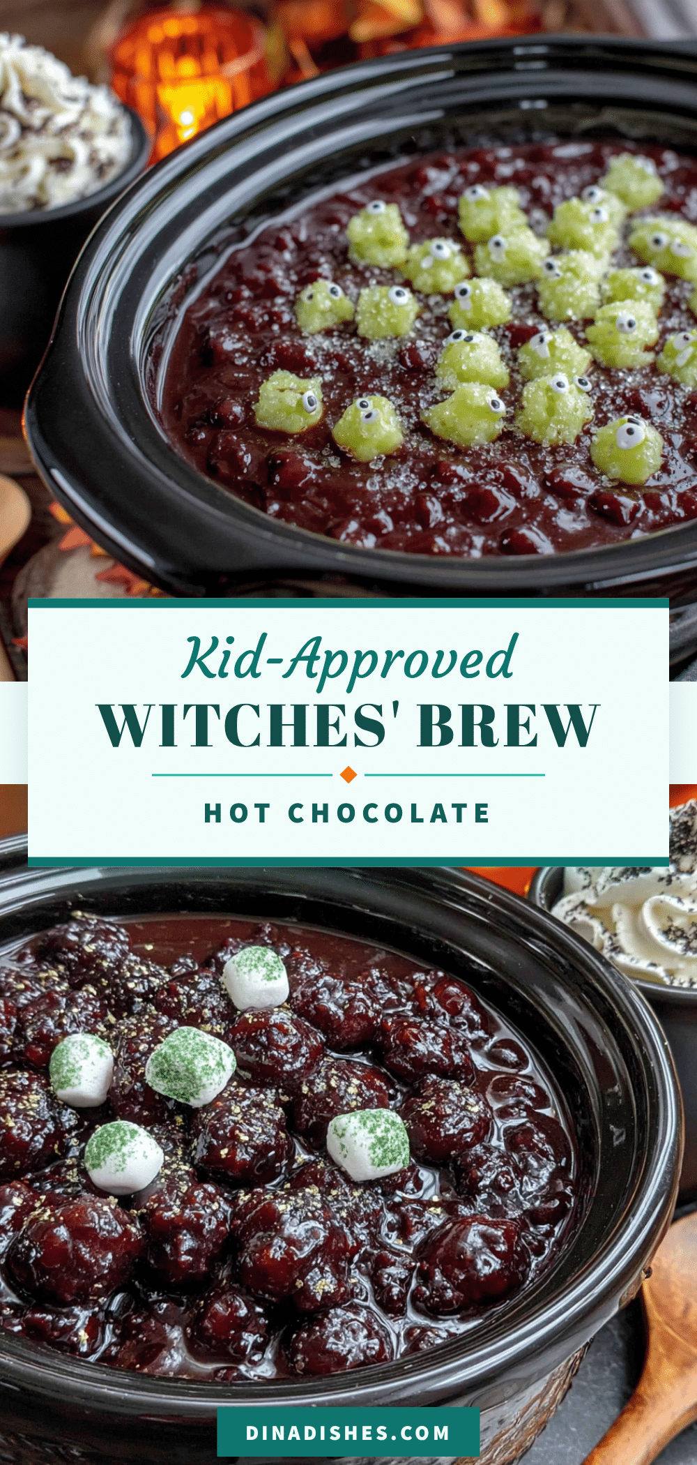 kid-approved slow cooker witches brew hot chocolate recipe