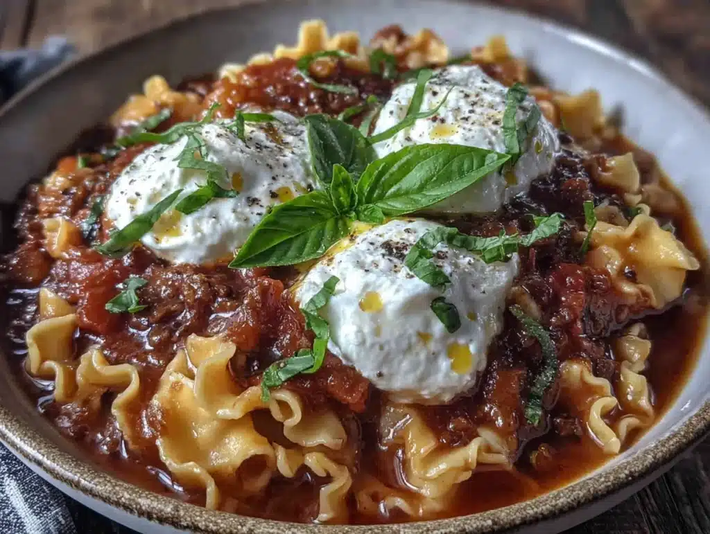 lasagna soup - featured image