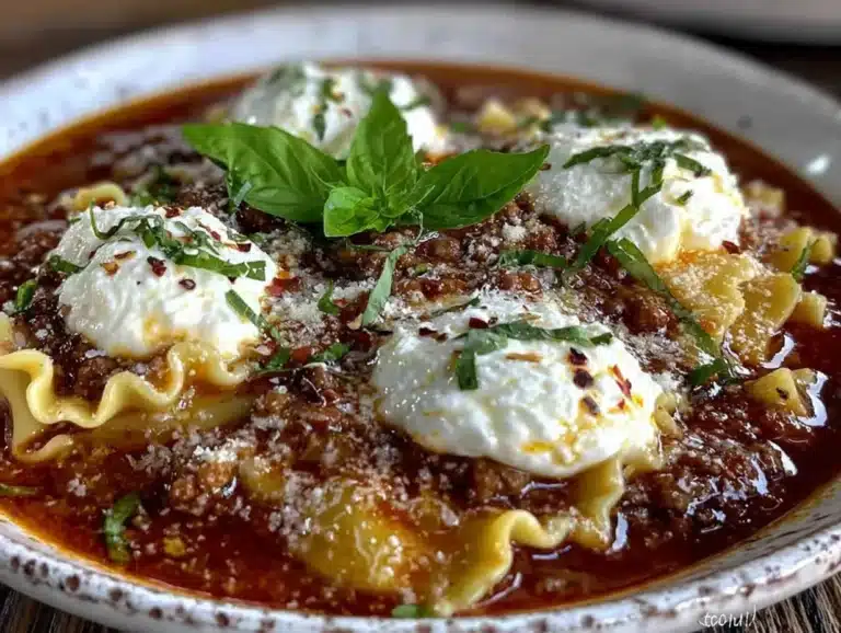 lasagna soup - featured image