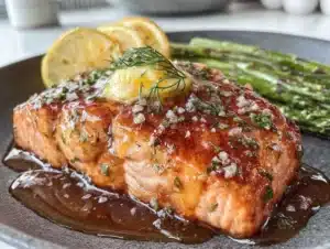 lemon dill salmon - featured image