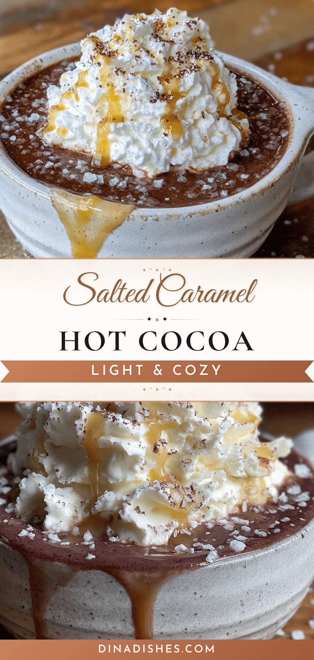 light and cozy salted caramel hot cocoa recipe