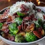 Lightened-Up Brussels Sprout Salad with Bacon - featured image