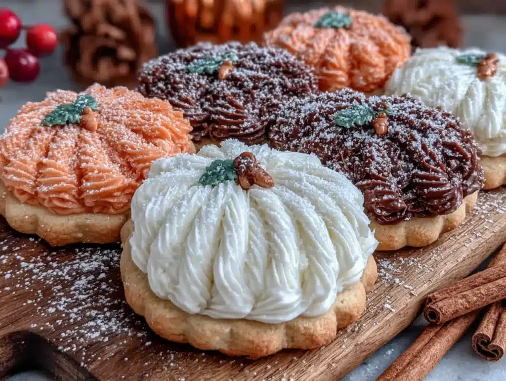 lightened up iced thanksgiving cookie cutouts - featured image