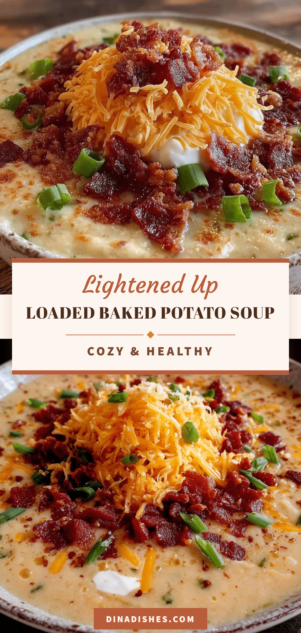 lightened up loaded baked potato soup recipe