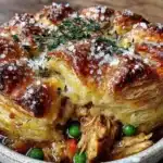 lightened-up turkey pot pie - featured image