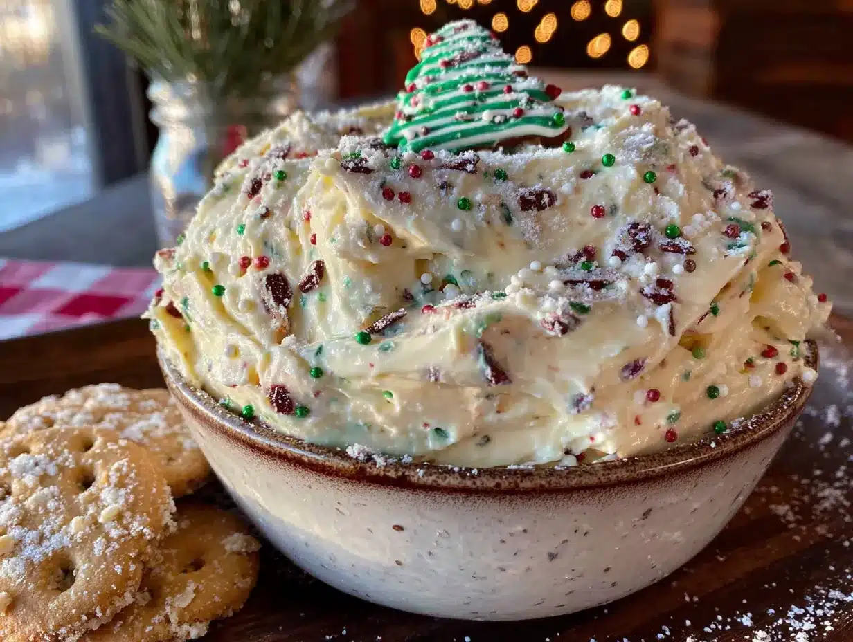 Little Debbie Christmas Tree Cake Dip Copycat Recipe preparation steps