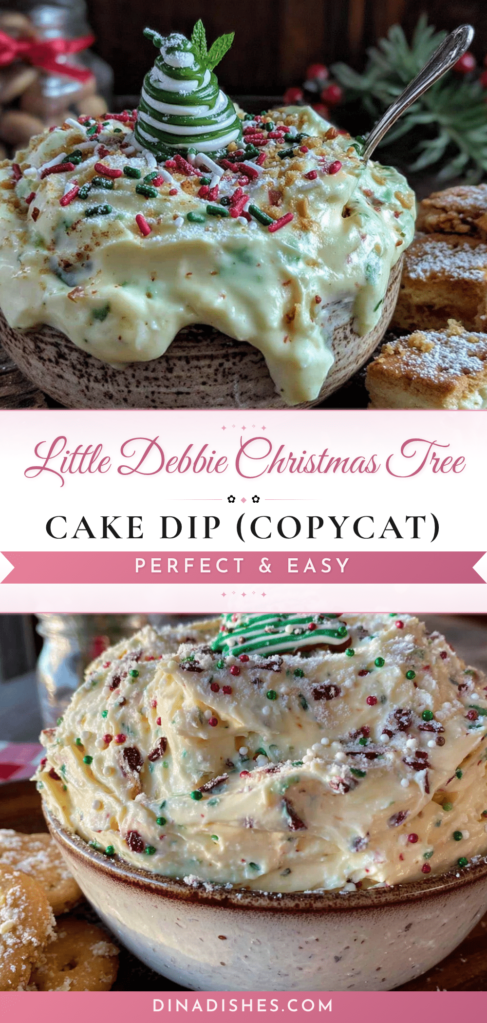 Little Debbie Christmas Tree Cake Dip Copycat Recipe recipe