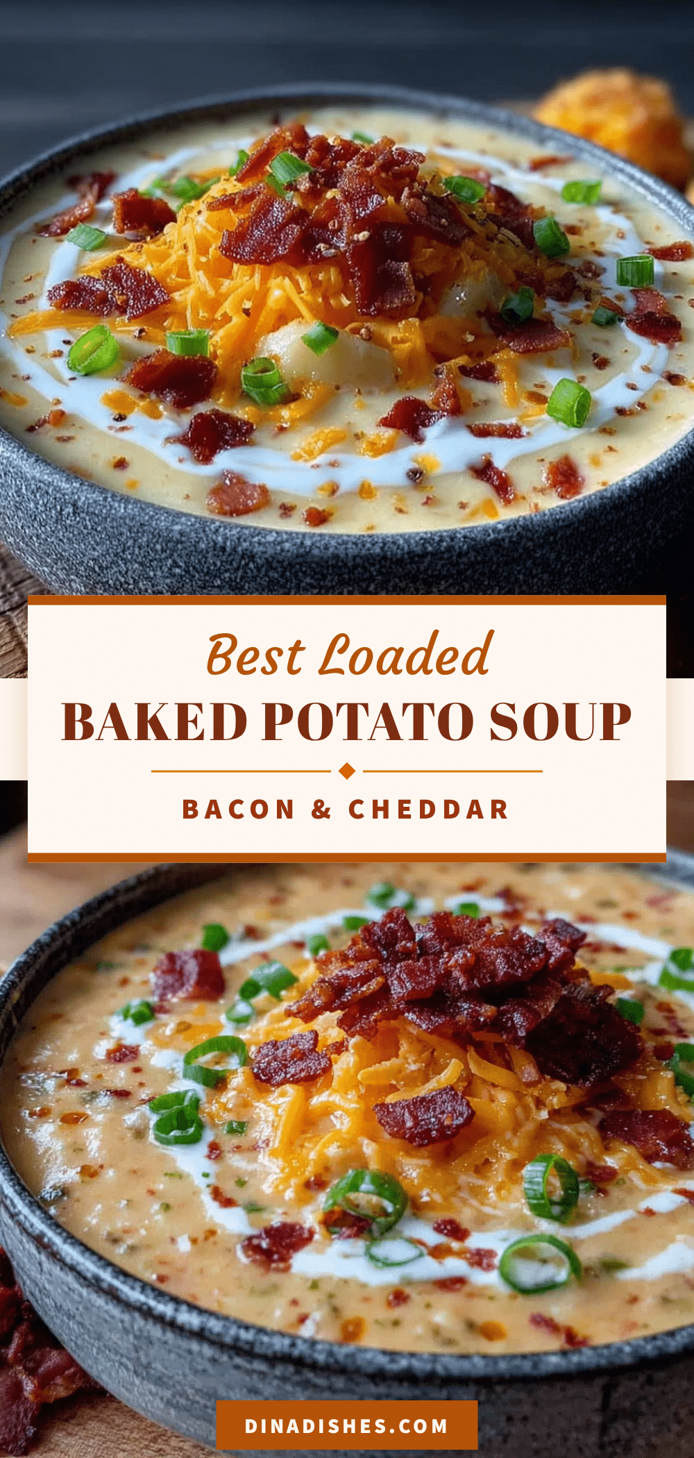 loaded baked potato soup recipe