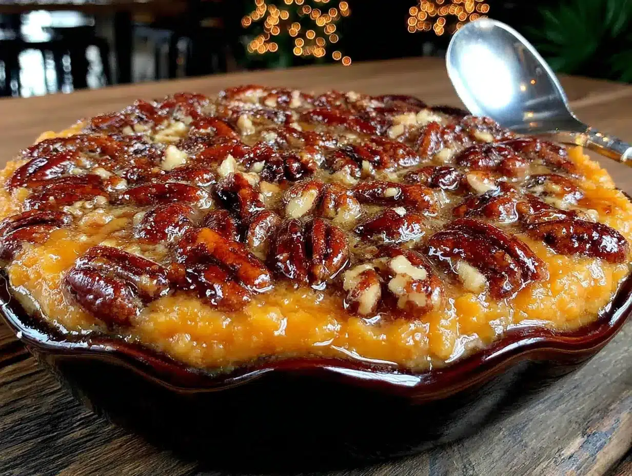 maple brown butter sweet potato casserole preparation steps