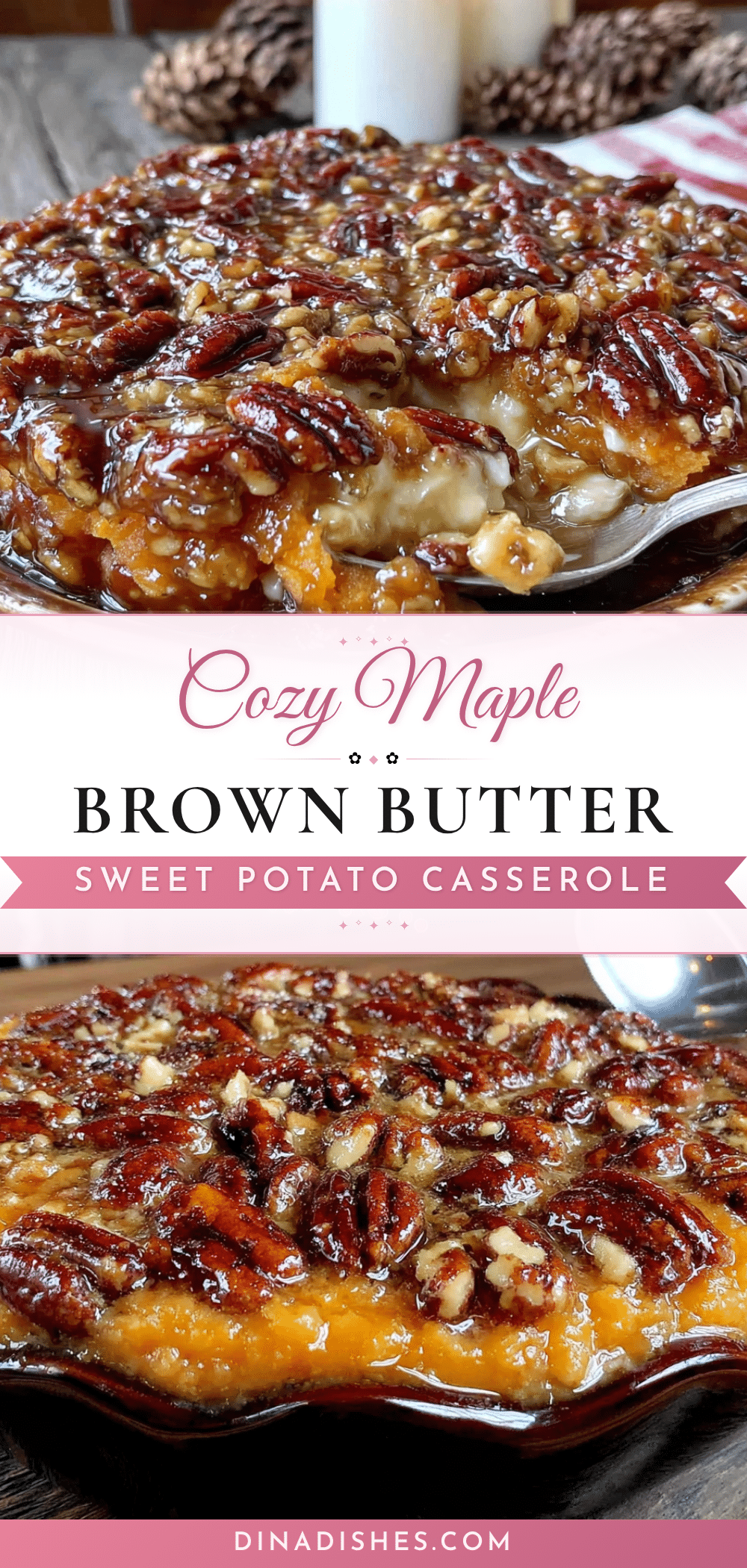 maple brown butter sweet potato casserole recipe