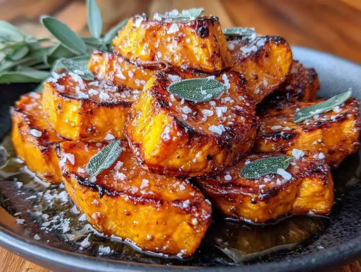 maple roasted sweet potatoes preparation steps