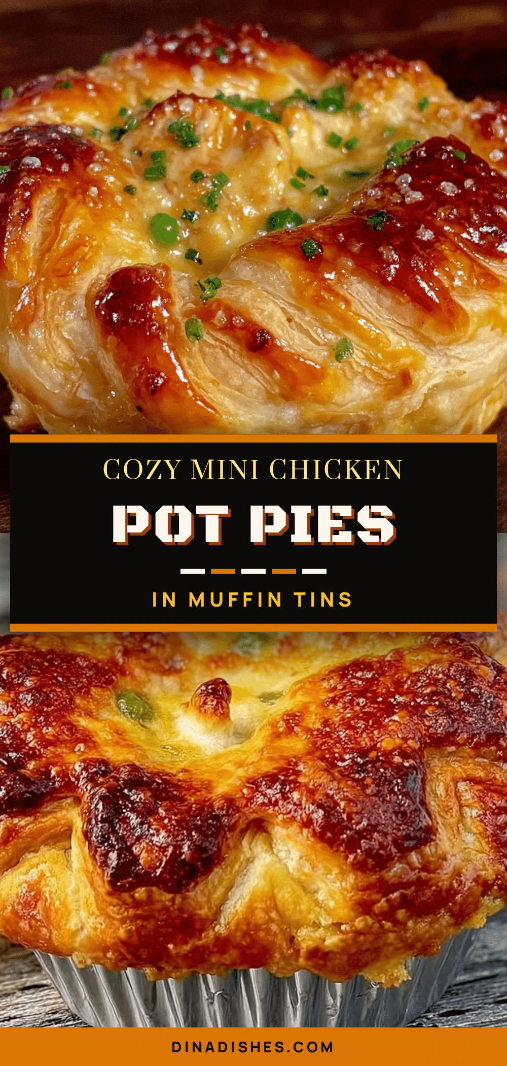 mini chicken pot pies recipe