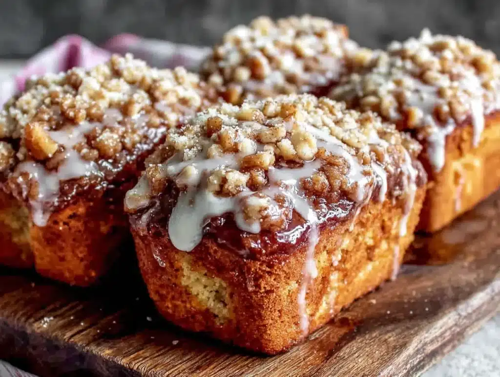 mini pumpkin bread loaves - featured image