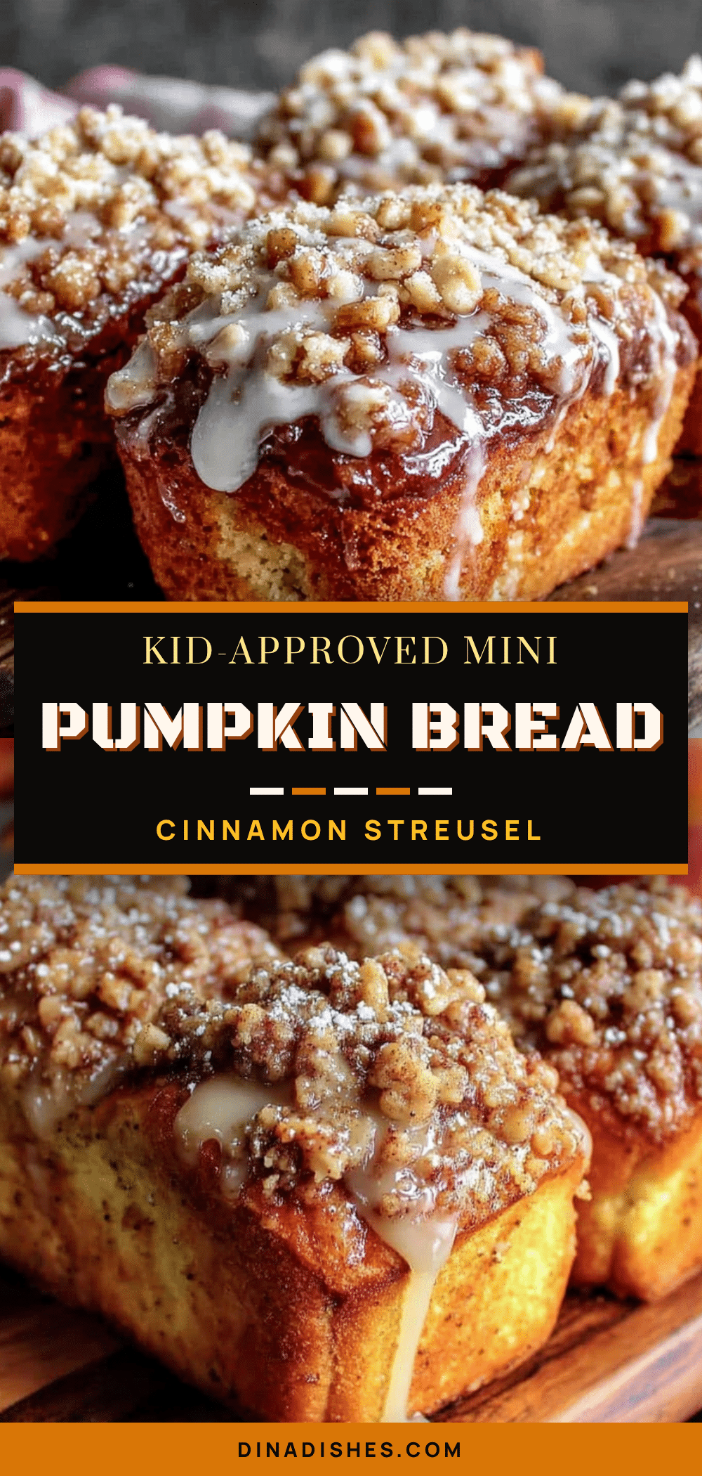 mini pumpkin bread loaves recipe
