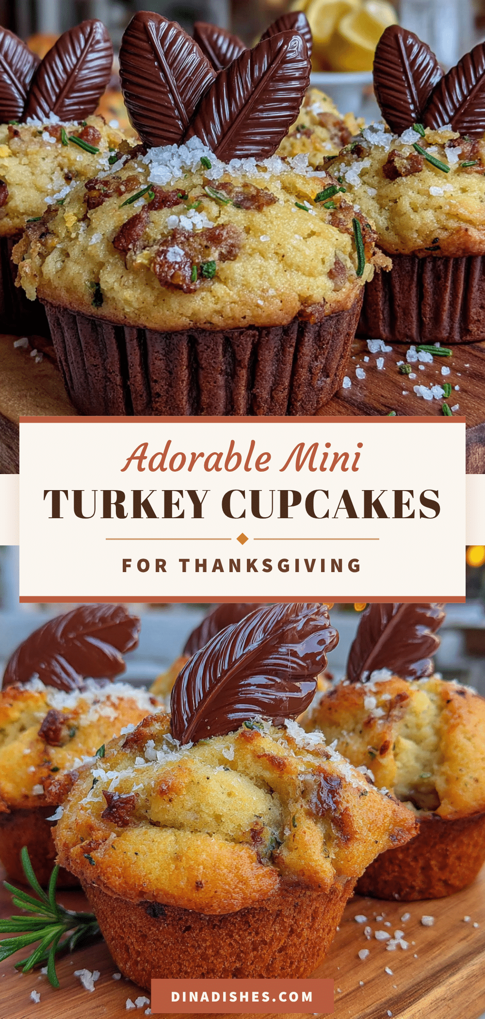mini turkey cupcakes recipe