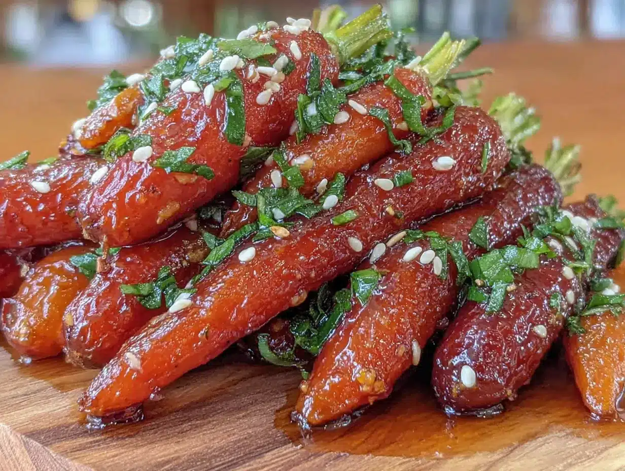 miso butter roasted carrots preparation steps