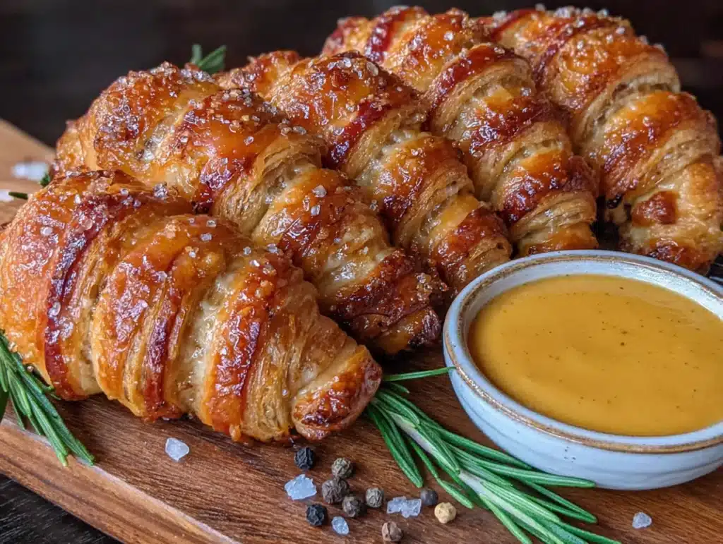 mummy pigs in a blanket - featured image