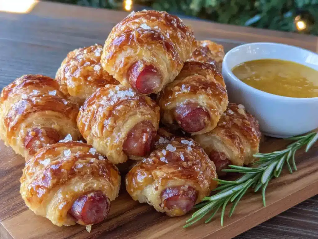 mummy pigs in a blanket - featured image