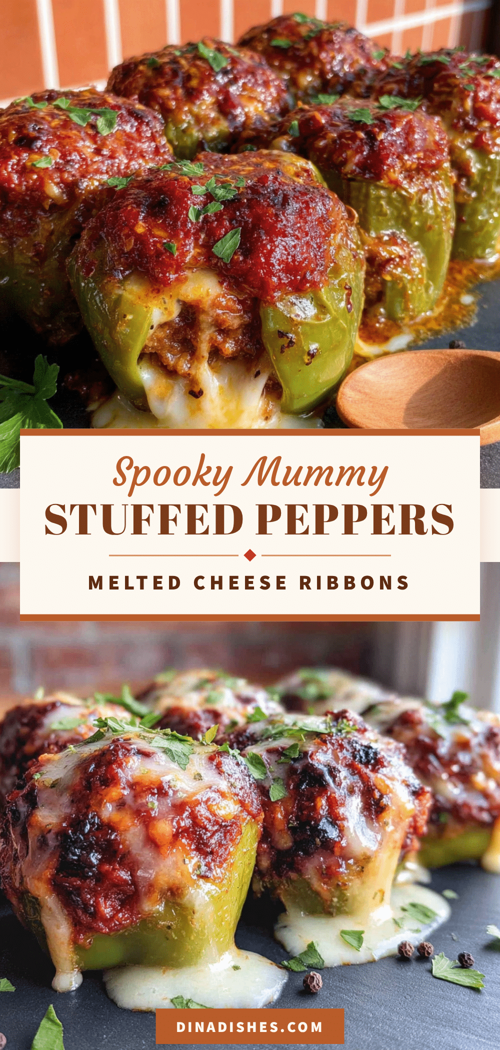 mummy stuffed peppers recipe