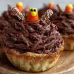no-bake turkey cupcakes - featured image