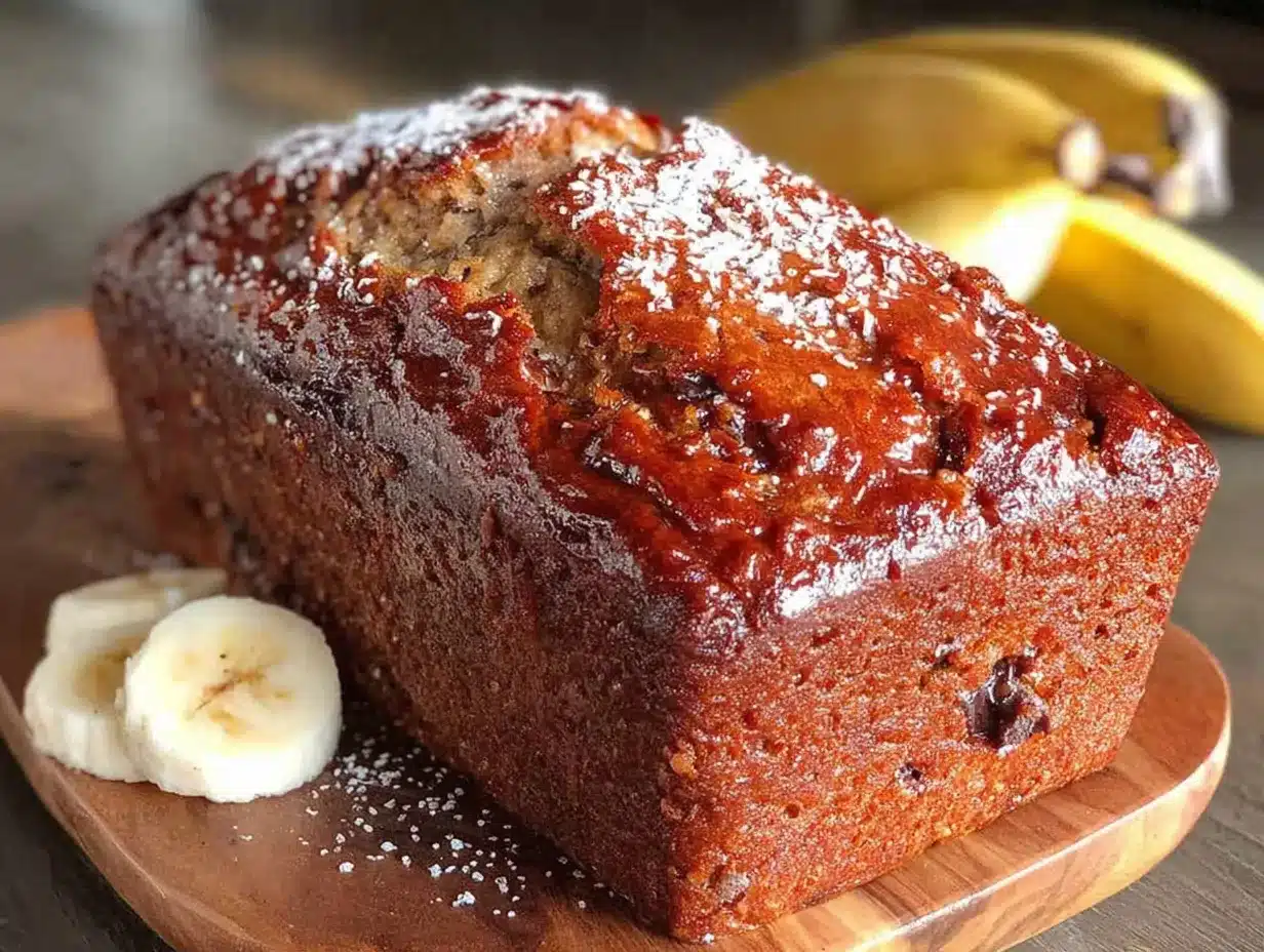 one bowl banana bread preparation steps