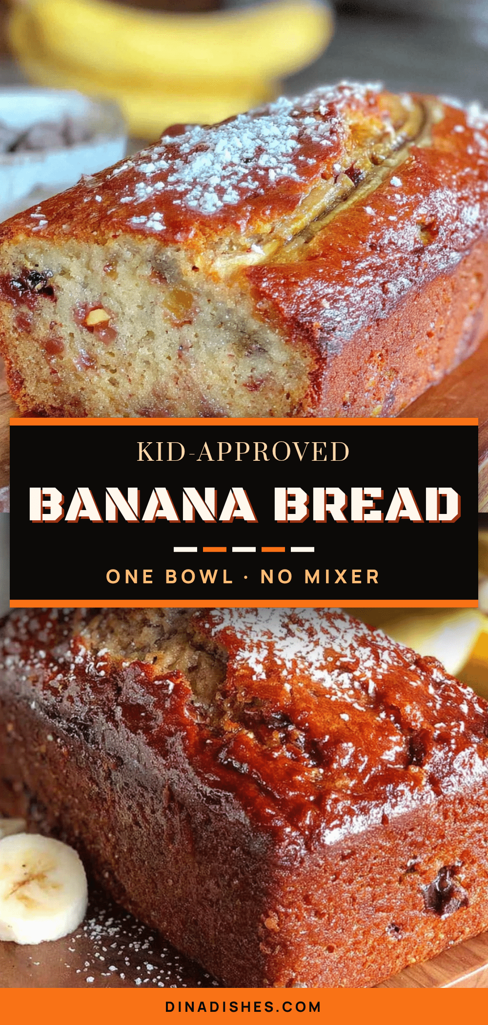 one bowl banana bread recipe