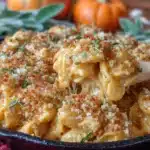 one pot butternut squash mac and cheese - featured image
