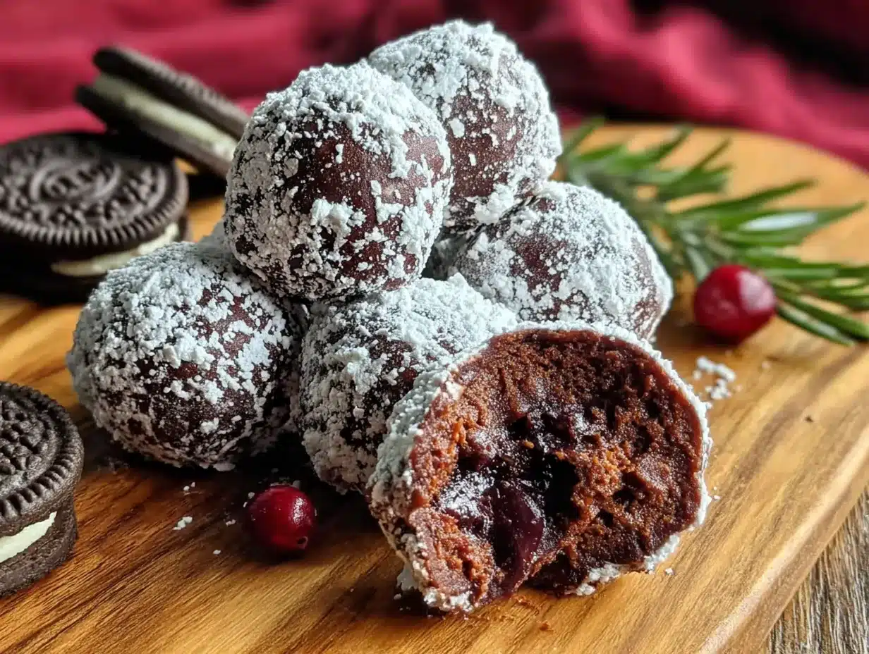 oreo truffle balls preparation steps