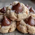 peanut butter blossom cookies - featured image