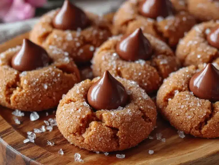 Peanut butter blossom cookies - featured image