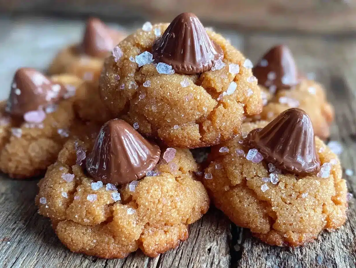 peanut butter blossom cookies preparation steps