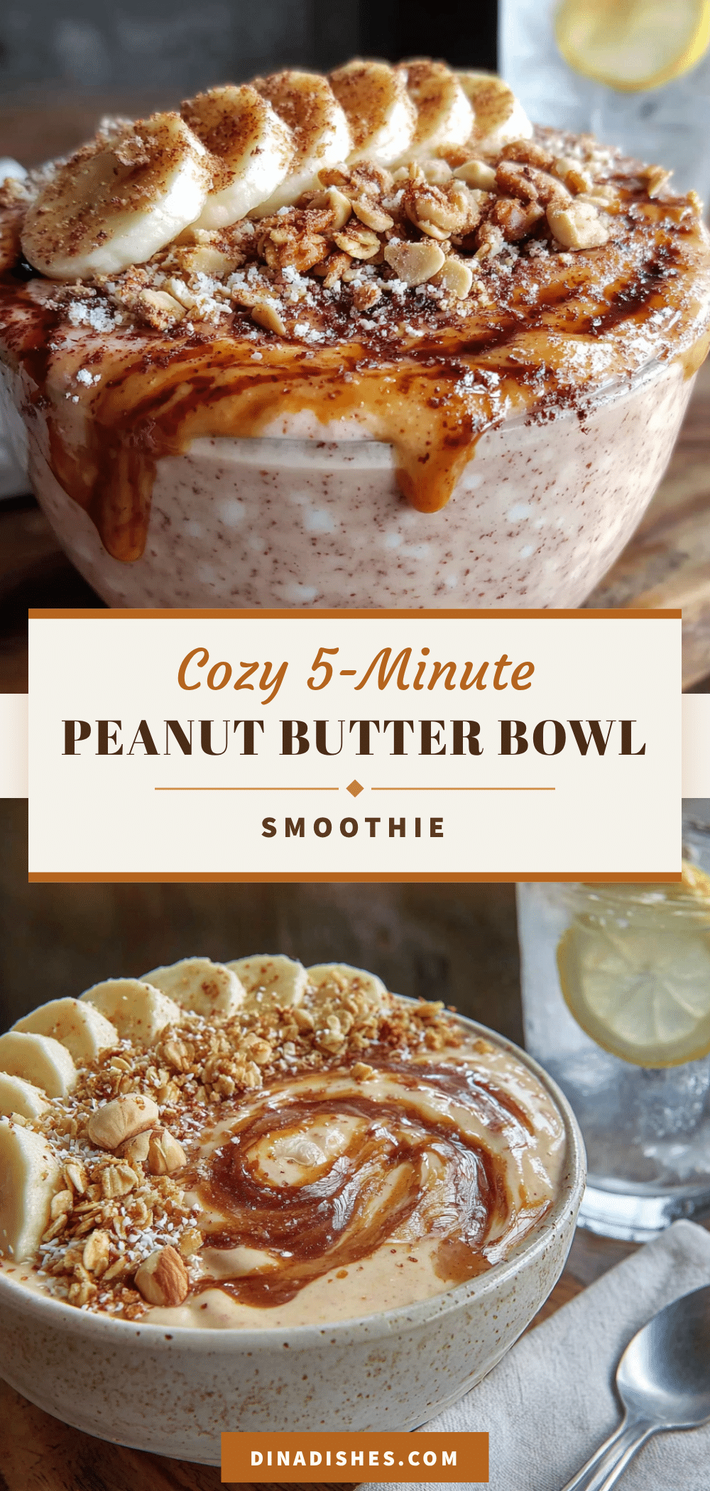 peanut butter smoothie bowl recipe