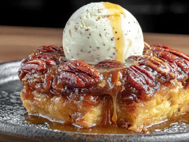 pecan pie cobbler - featured image