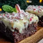 peppermint brownies - featured image