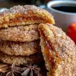 persimmon snickerdoodle cookies - featured image
