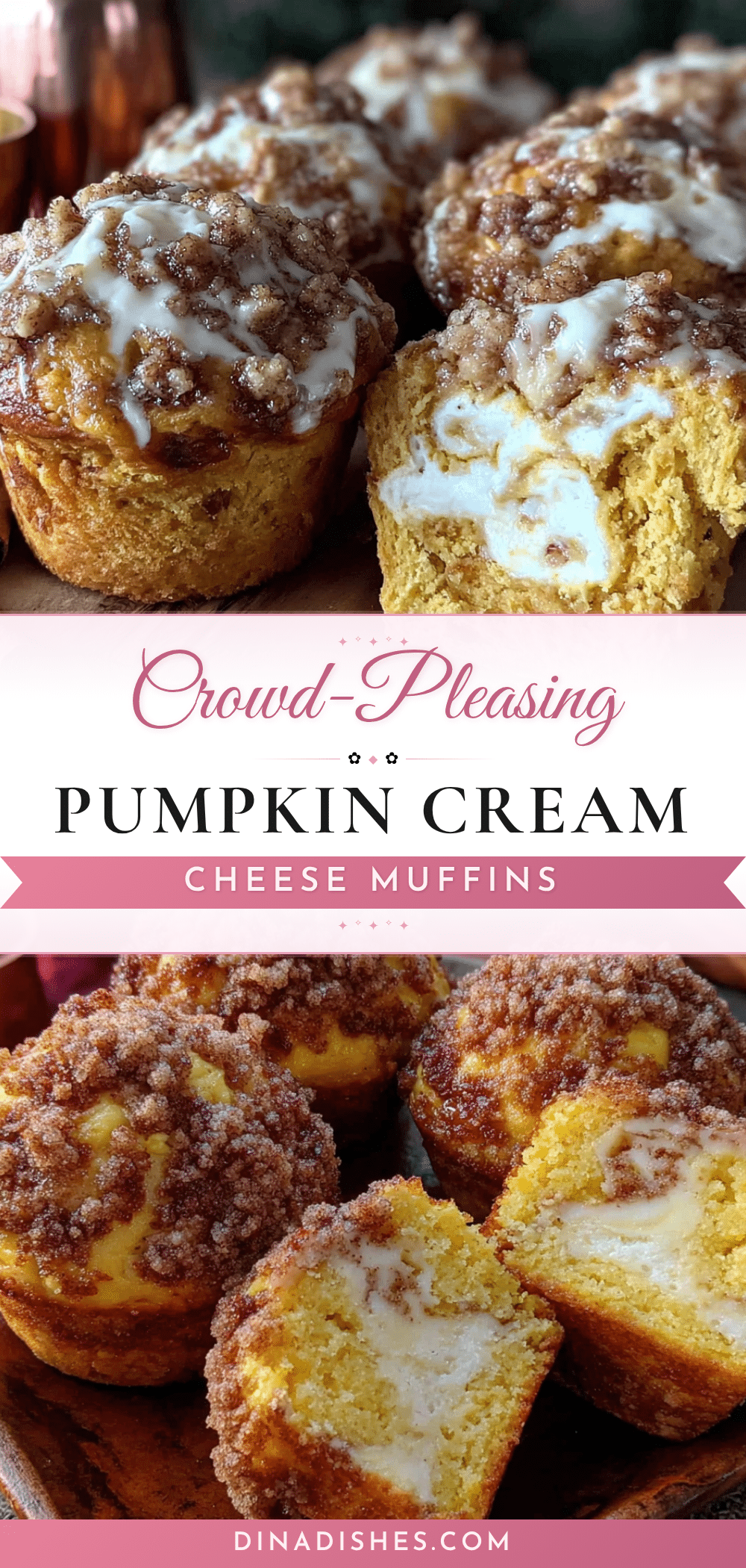 Pumpkin Cream Cheese Muffins recipe