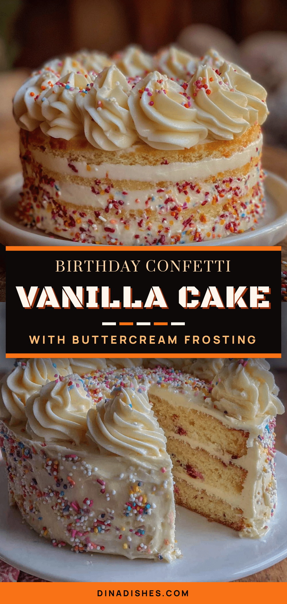 quick confetti birthday cake recipe