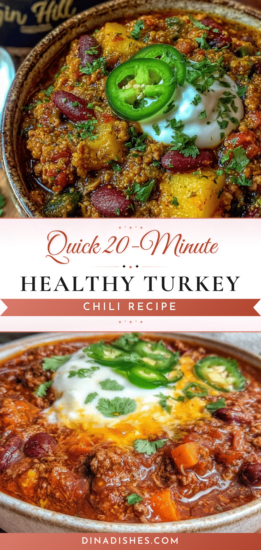 quick healthy turkey chili recipe