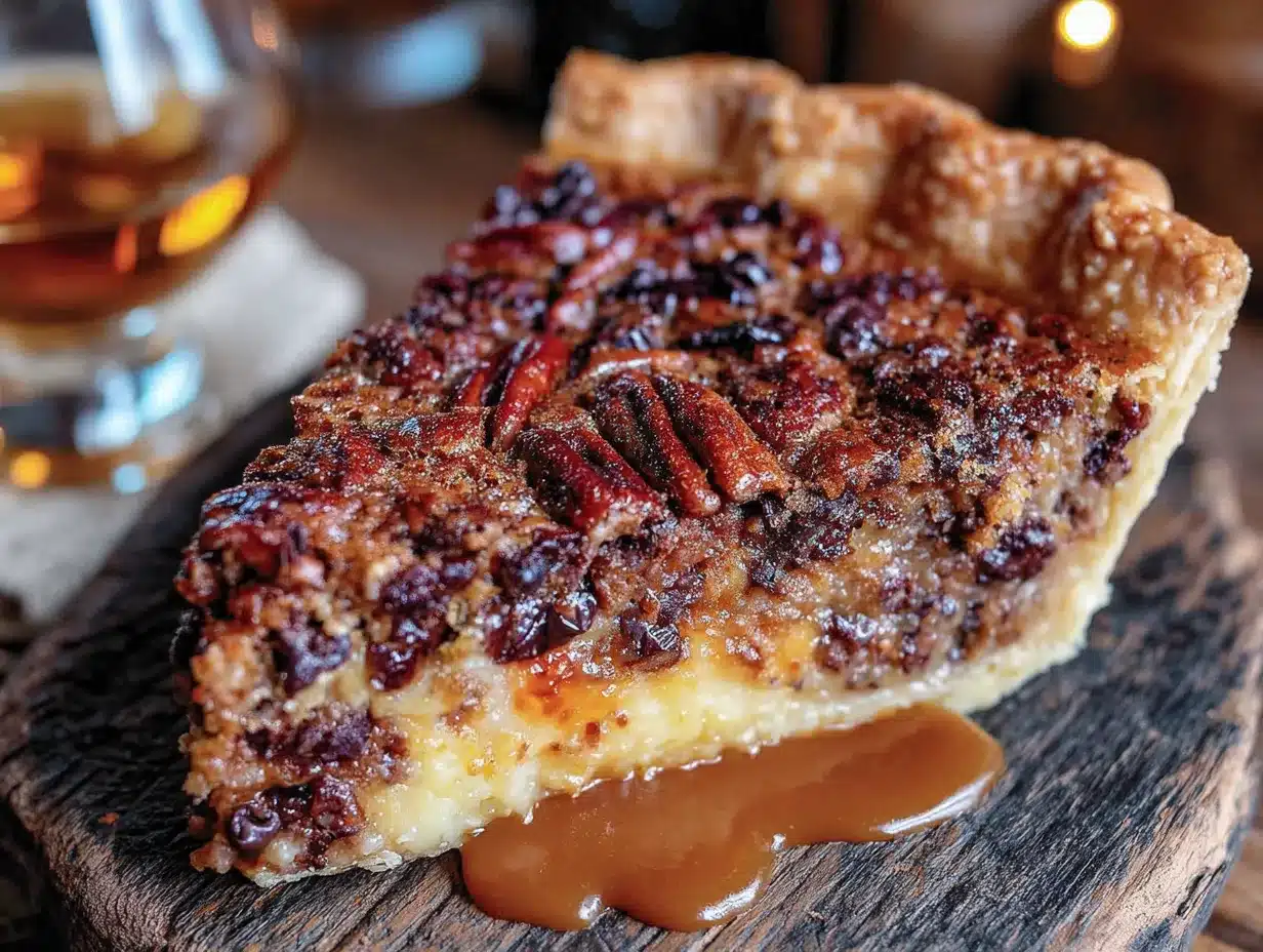 quick Kentucky Derby pie with bourbon chocolate chips preparation steps