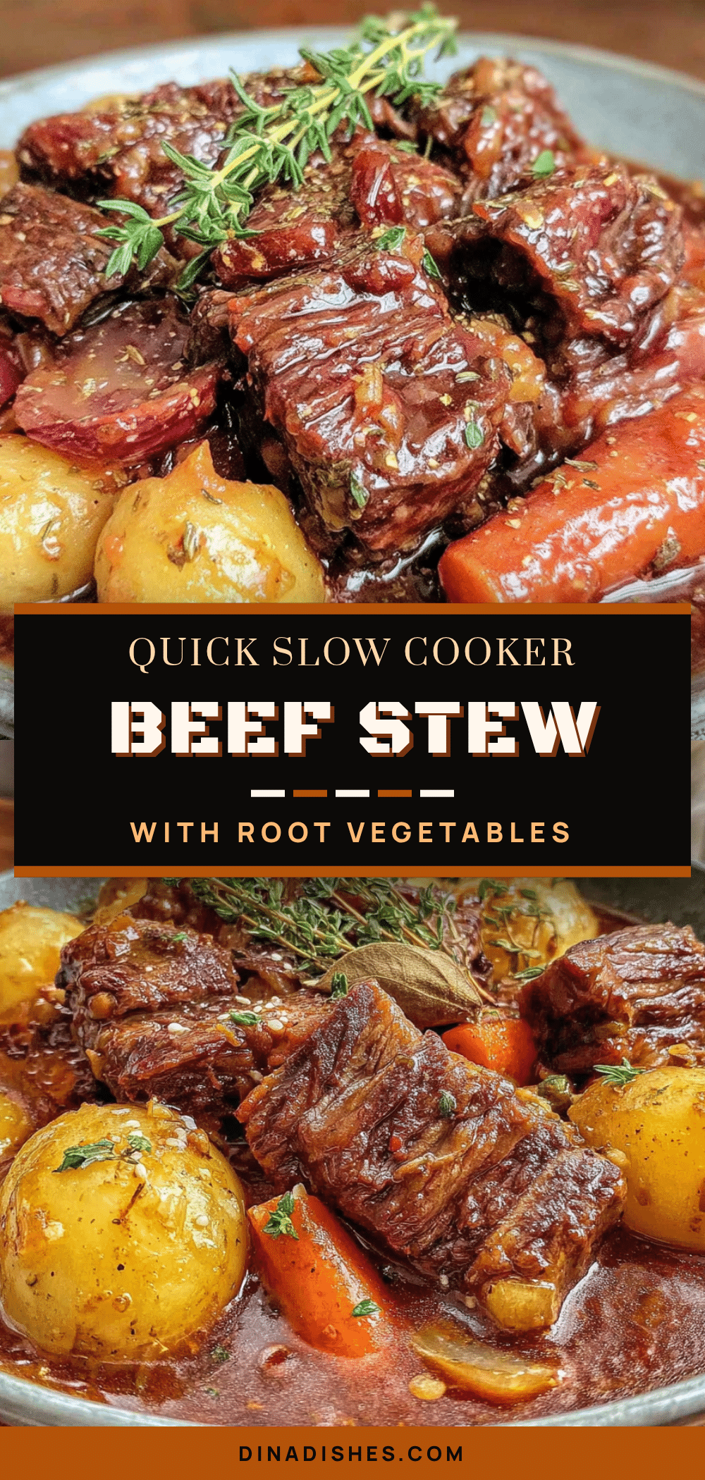 quick slow cooker beef stew with root vegetables recipe